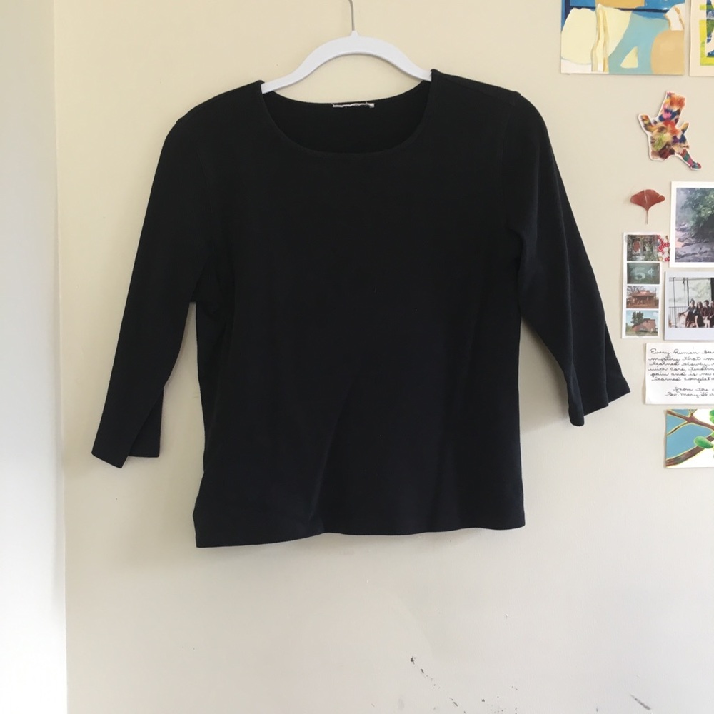 3/4 Textured Tee